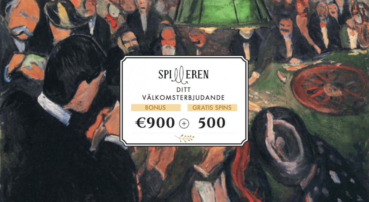 spilleren nätcasino bonus