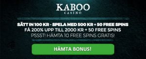 nätcasino bonus kaboo