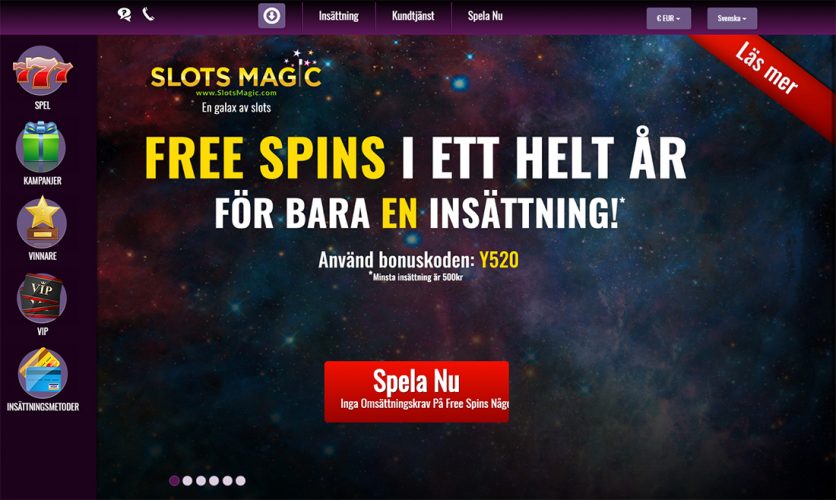 slots magic bonusar