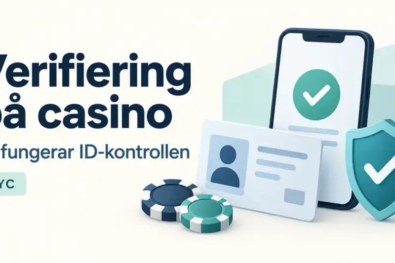 Verifiering på casino – så fungerar ID-kontrollen (KYC)